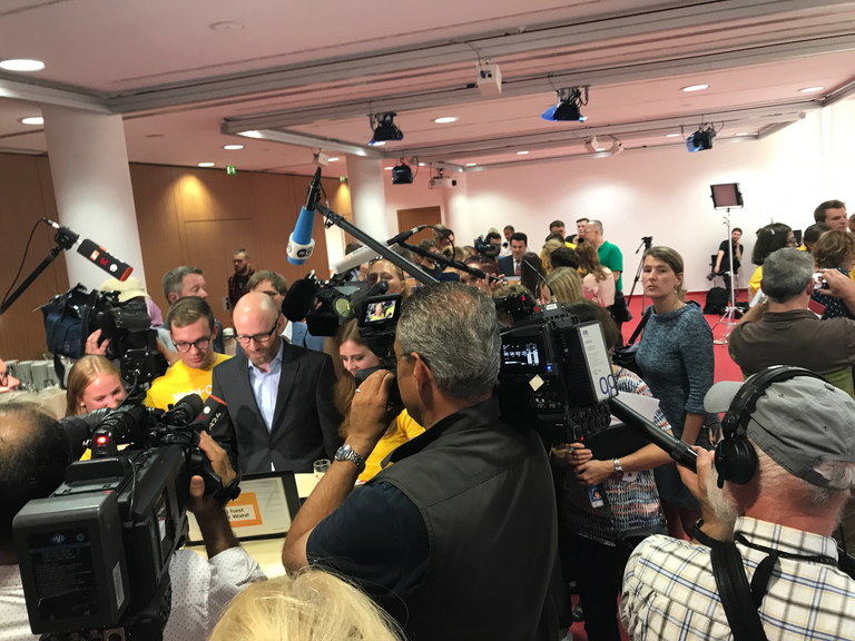 Wahl-O-Mat: Pressekonferenz Wahl-O-Mat: Pressekonferenz