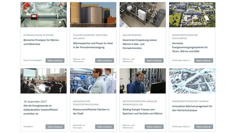 Portal Energiewendebauen: übersichtliche Darstellung der wissenschaftlichen Beiträge und Projekte Portal Energiewendebauen: übersichtliche Darstellung der wissenschaftlichen Beiträge und Projekte