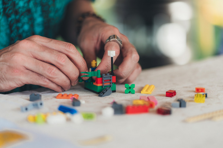 Workshop mit Lego Serious Play beim CX Festival