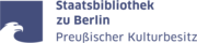 Staatsbibliothek zu Berlin Logo Staatsbibliothek zu Berlin - Preußischer Kulturbesitz Logo