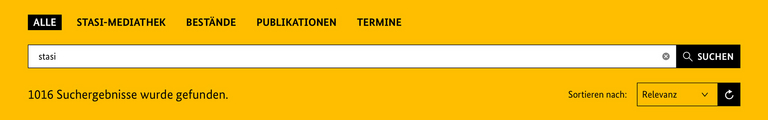 BStU: Innovative Suchfunktion mit Solr