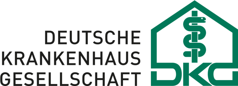 [Translate to English:] Deutsche Krankenhausgesellschaft e.V. Logo