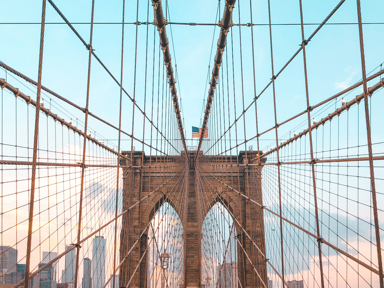 Brooklyn Bridge in New York City