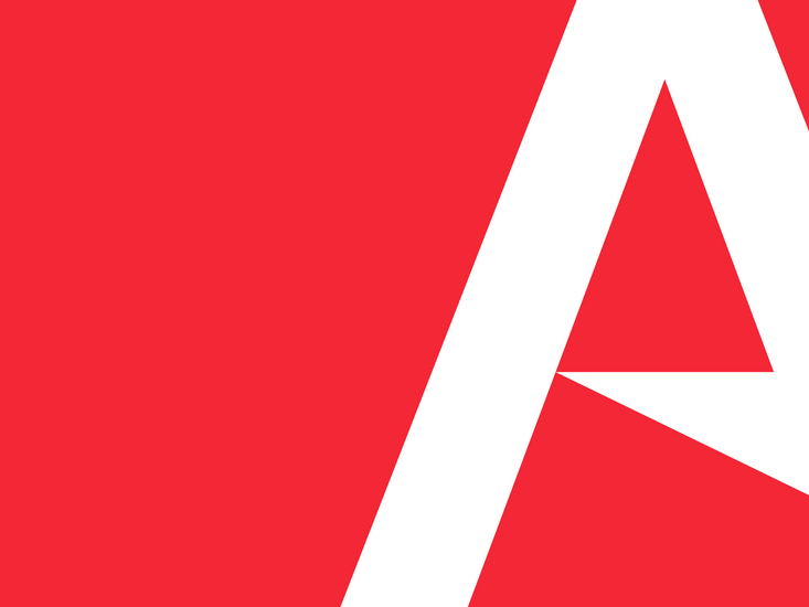 Neues Logo "Arsenal" in Weiß auf rotem Grund