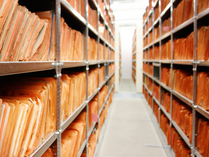 Stasi-Akten in der Behörde des Bundesbeauftragten für die Stasi-Unterlagen (BStU)