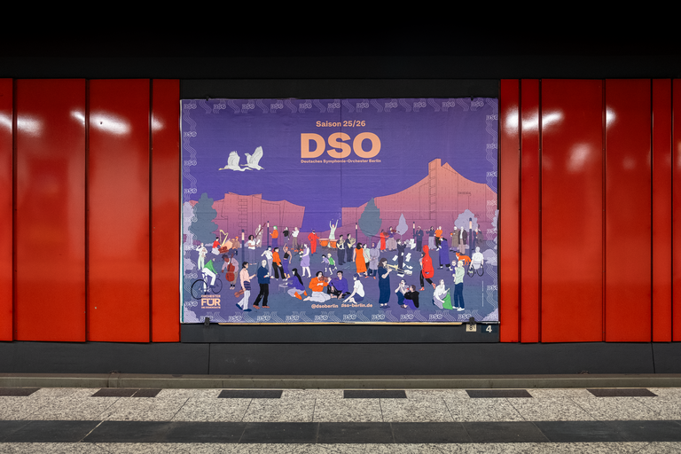 Deutsches Symphonie-Orchester Berlin Saisonkampagne 2025-2026