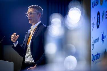 Georg Rehm, DFKI, auf dem META FORUM 2019 in Brüssel